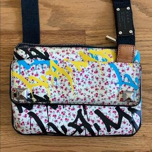 LAMB Floral Graffiti Gwen Stefani Cross Body